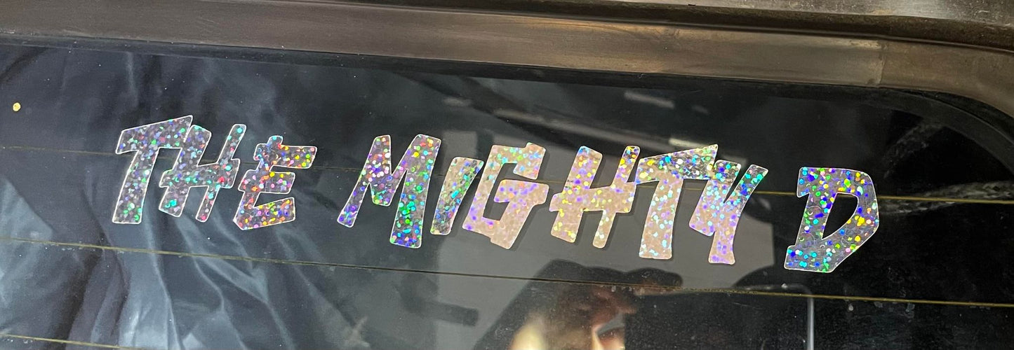 THE MIGHTY D - DECAL