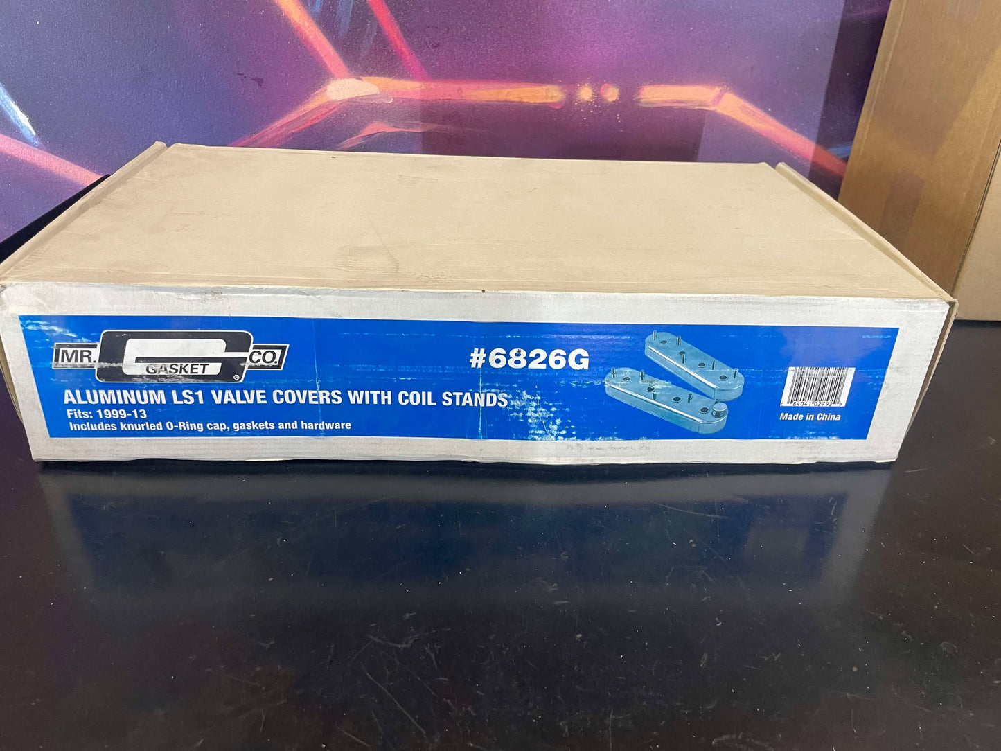 Mr. Gasket 6826G Aluminum Valve Cover Set – Suits GM Holden 5.7L LS1 V8