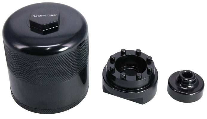 RW Billet Lifetime Oil Filter 13/16in-16 30micron with Opener