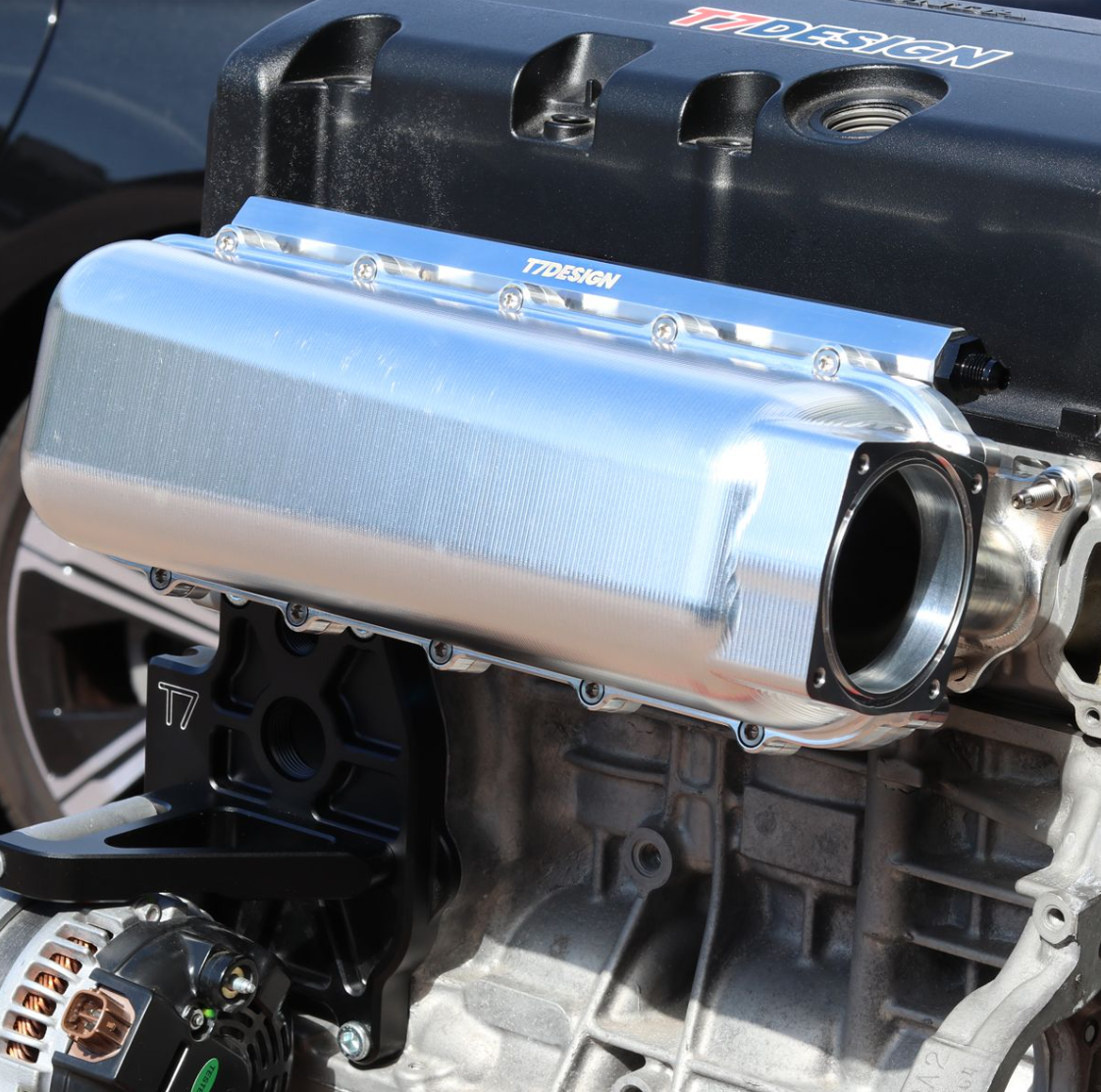 T7Design Billet Shorty Inlet Manifold - RWD - RAW