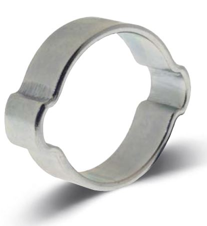 Two Ear Zinc Plated 11-13mm PK 10