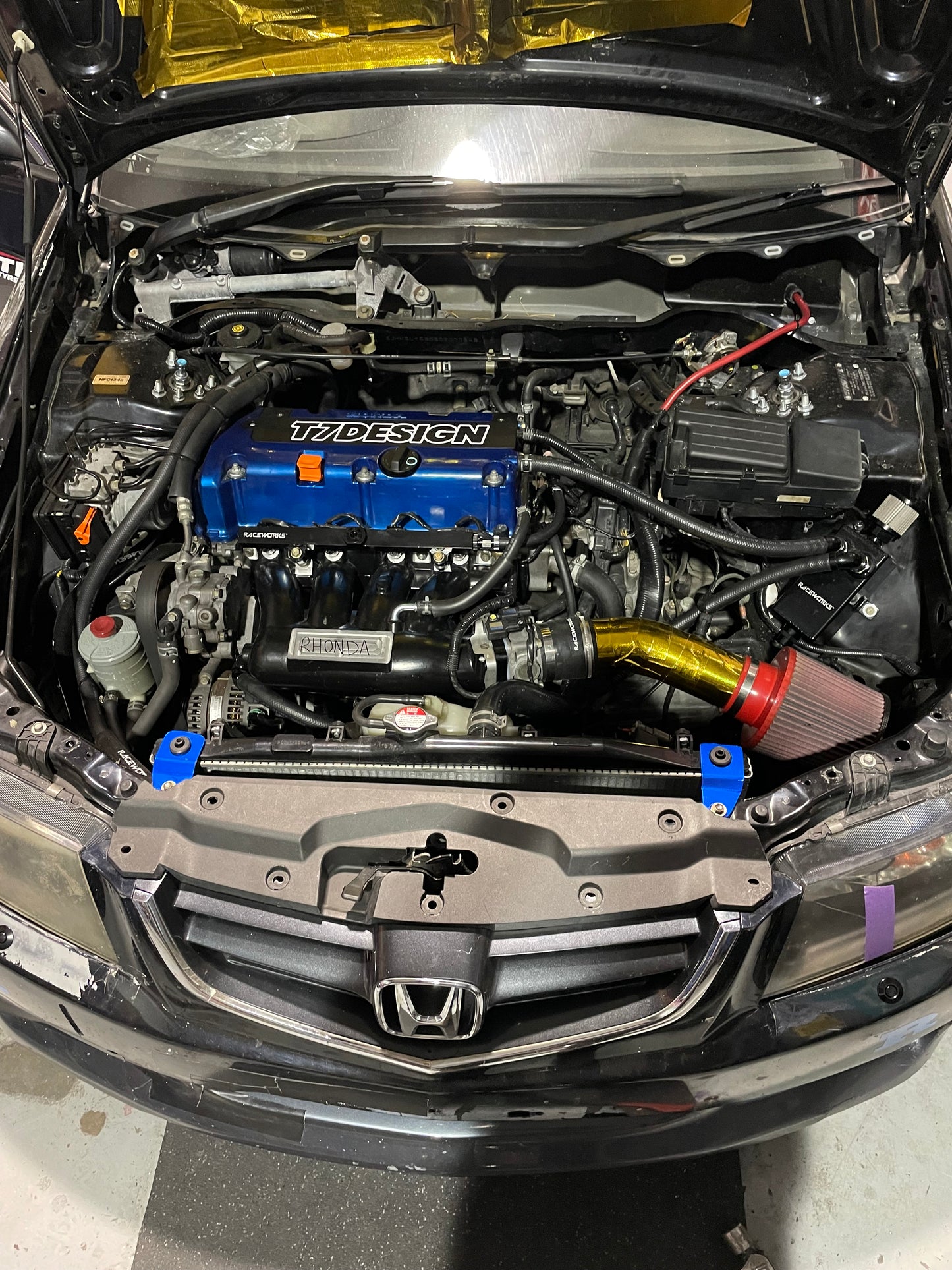 Raceworks K20 / K24 Billet Alloy Fuel Rail