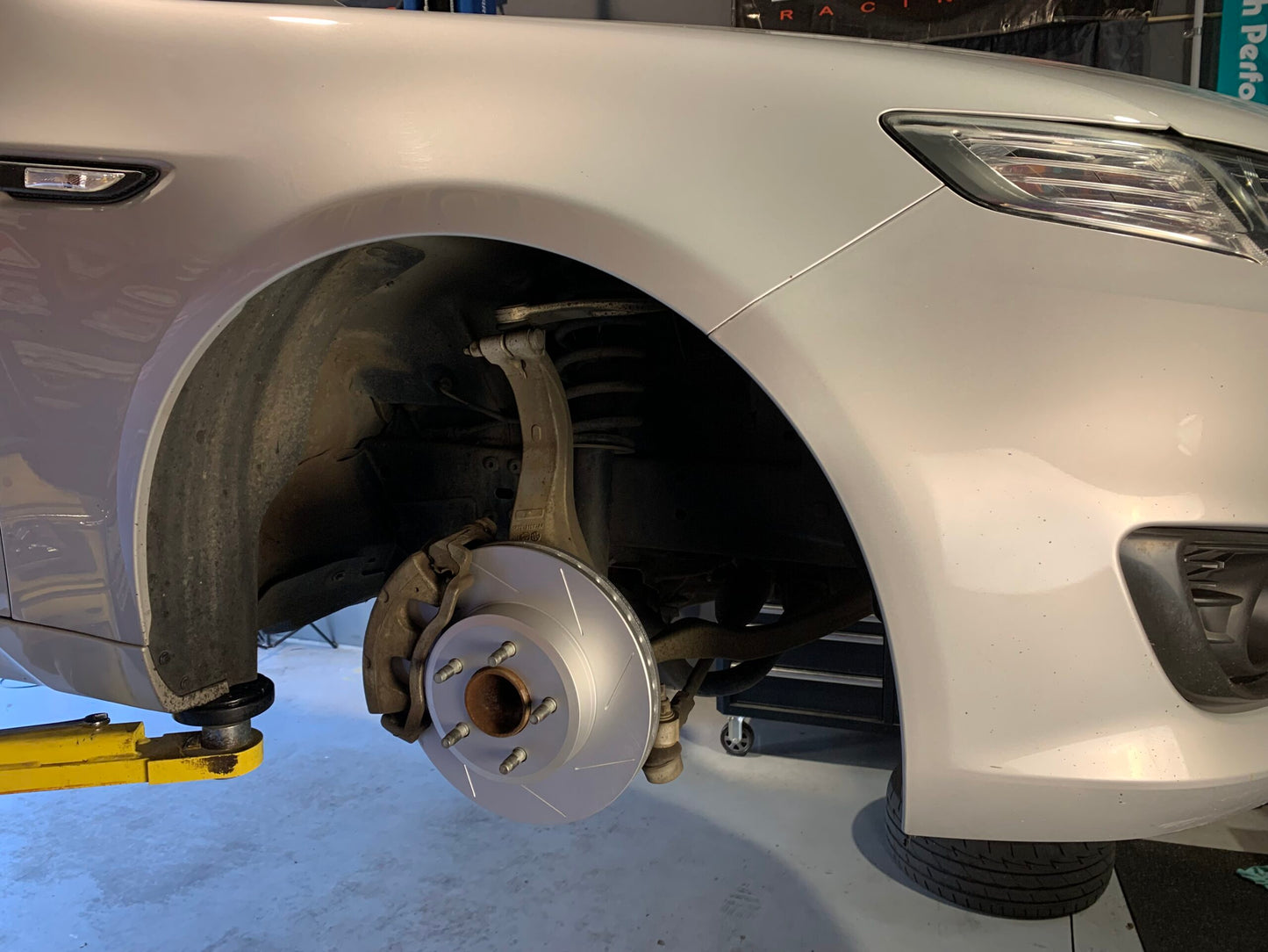 Ford FGX Brake Upgrade KIT - Slotted Front Brake Rotors With Ultra Plus Pads