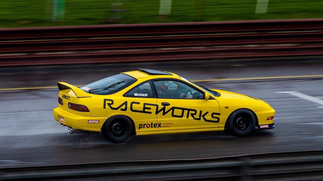 RACEWORKS 52MM ELECTRONIC OIL TEMPERATURE GAUGE KIT 7 CHANGEABLE COLOURS