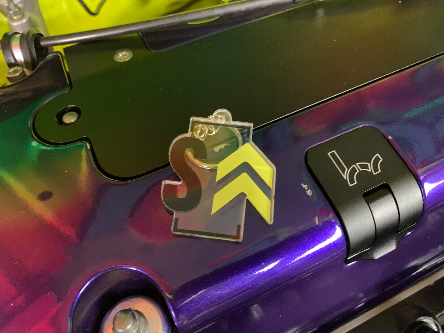 Spool Up Acrylic Key Chain