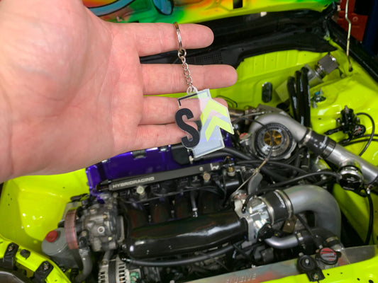 Spool Up Acrylic Key Chain