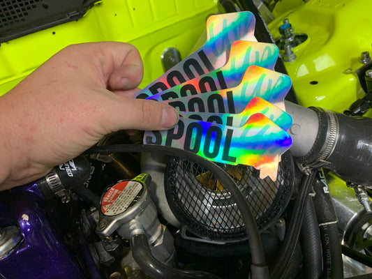 Spool Up Holographic Logo