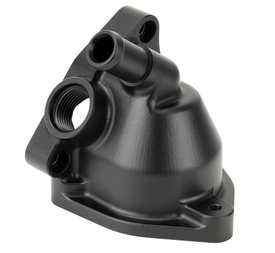 T7Design Honda K20 Billet Thermostat Housing Rear -ORB -10 VERSION