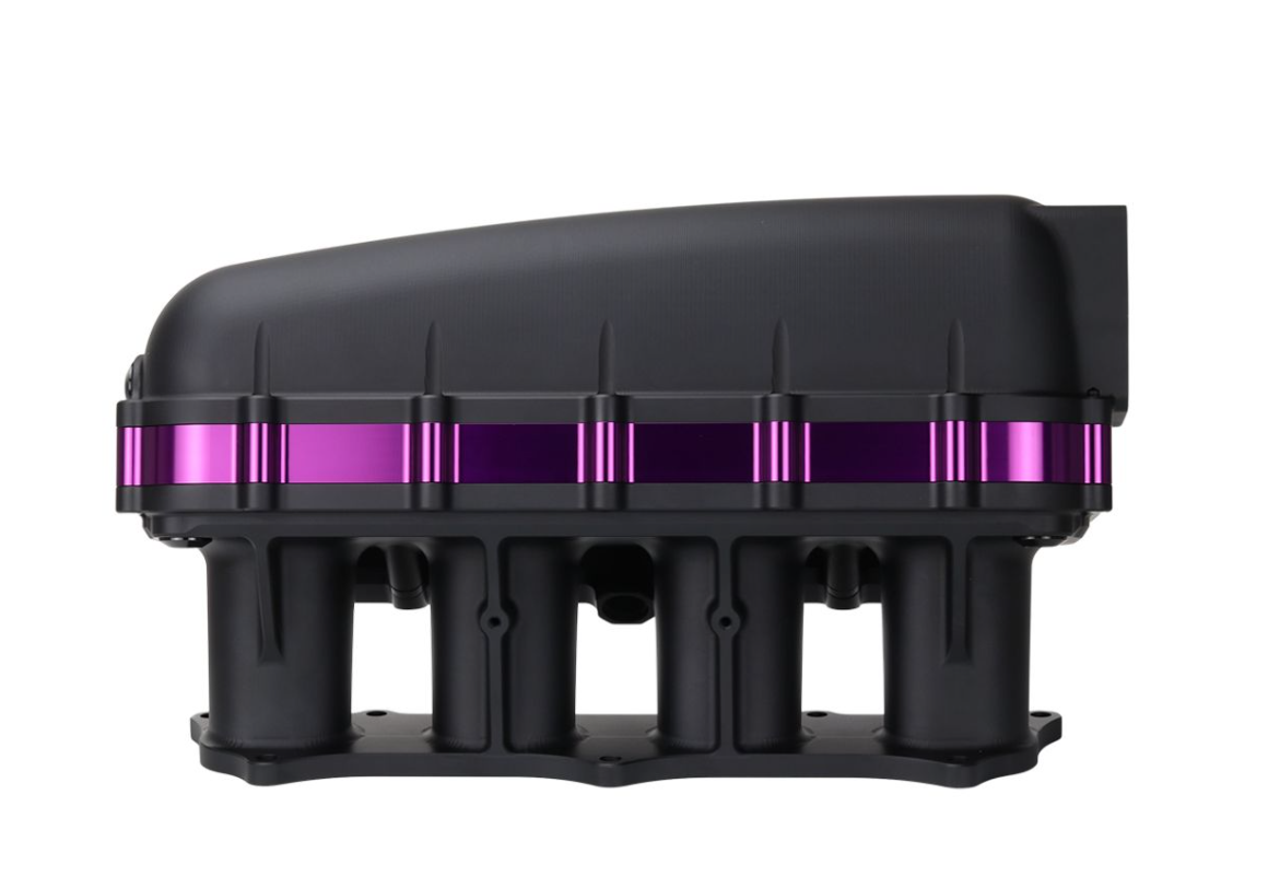 T7Design 1 Litre Volume Spacer for Shorty Inlet Manifold - PURPLE