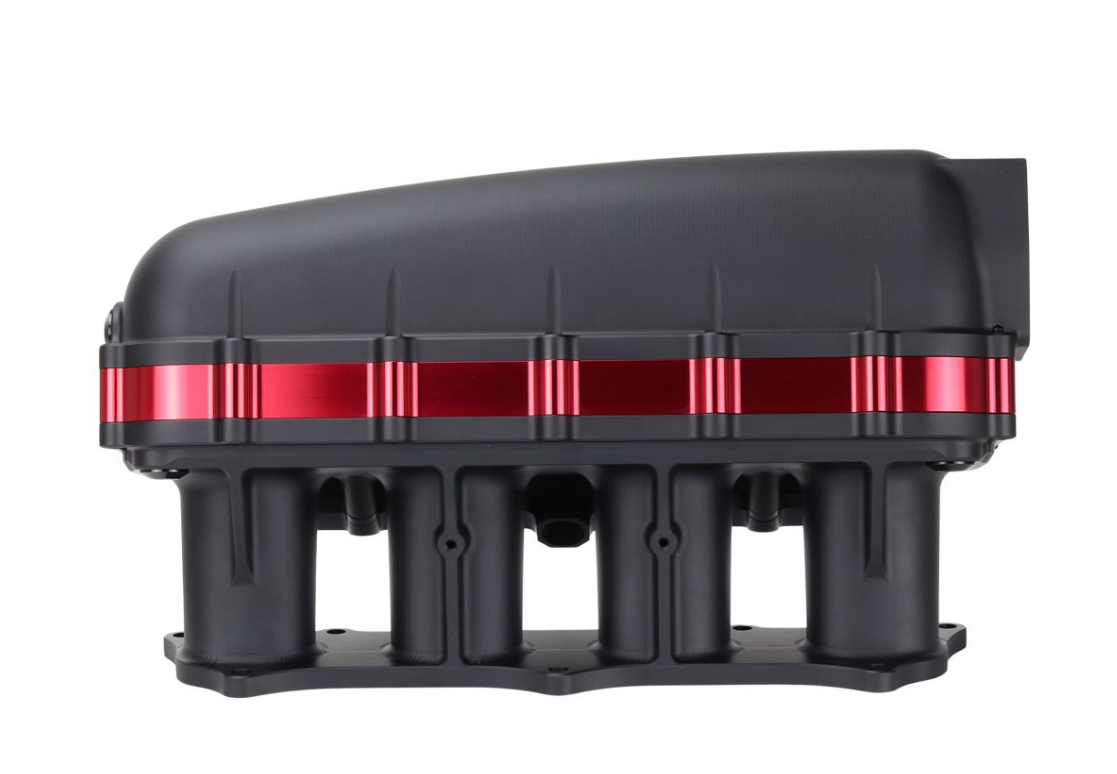 T7Design 1 Litre Volume Spacer for Shorty Inlet Manifold - RED