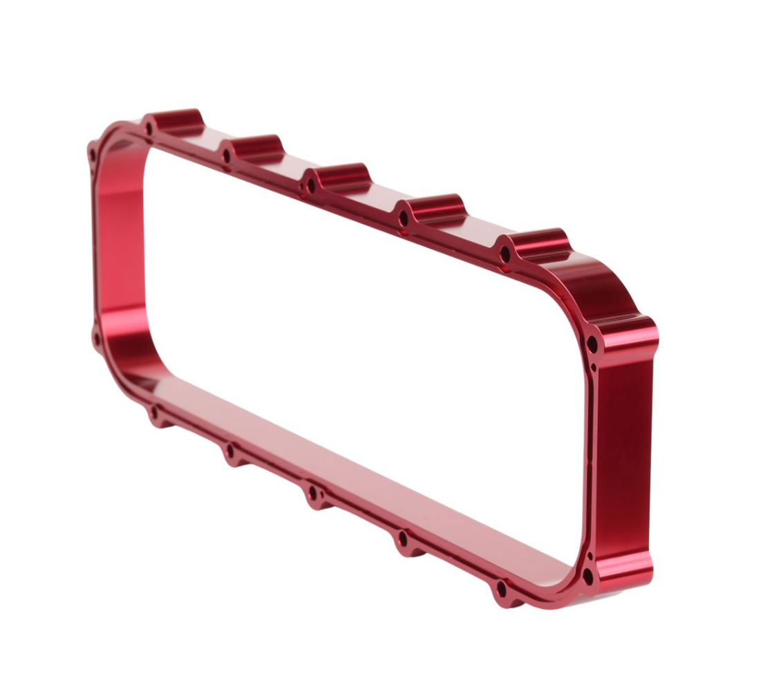 T7Design 1 Litre Volume Spacer for Shorty Inlet Manifold - RED