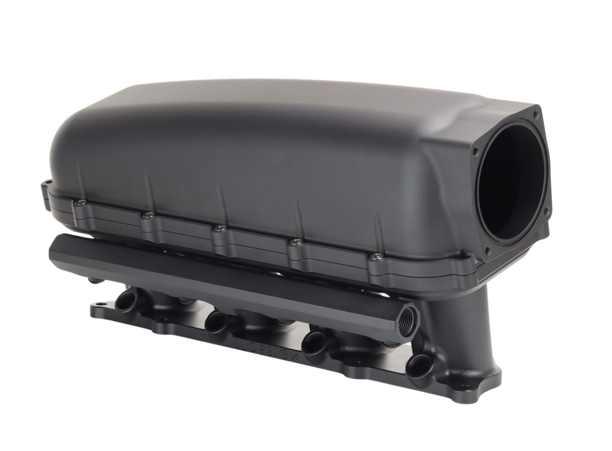 T7Design Billet Shorty Inlet Manifold - RWD - Black