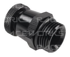 AN-10 Drain Tap (Aluminum, Black)