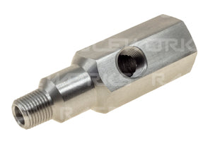 SS Oil Pressure Tee/Gauge Adapter 1/8in NPT