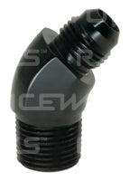 AN-3 Male Flare to NPT 1/8" 45 Degrees