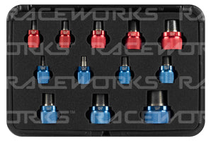 RW BSPT/NPT Tapered Thread Identification Kit 12pce