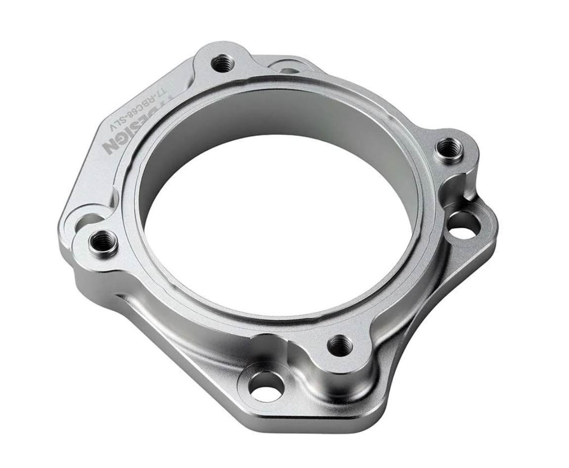 T7Design Bosch 68mm DBW Throttle to Honda RBC Adapter Plate RAW