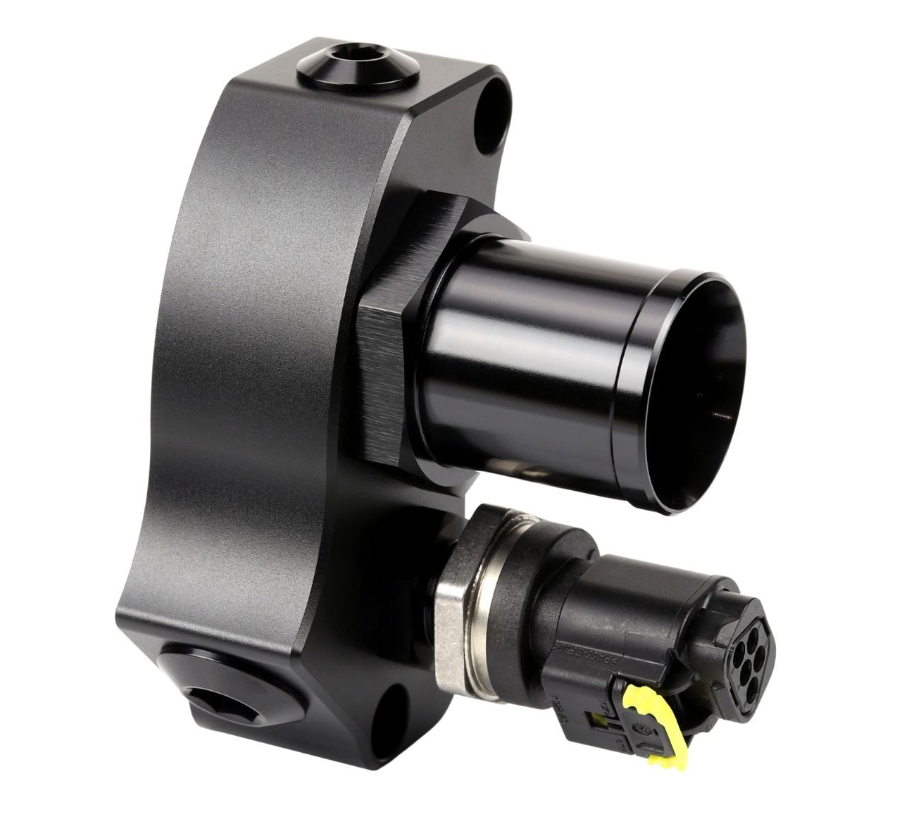 T7Design RWD K20 Water Neck Outlet (Black) - SUITS REAR WHEEL DRIVE