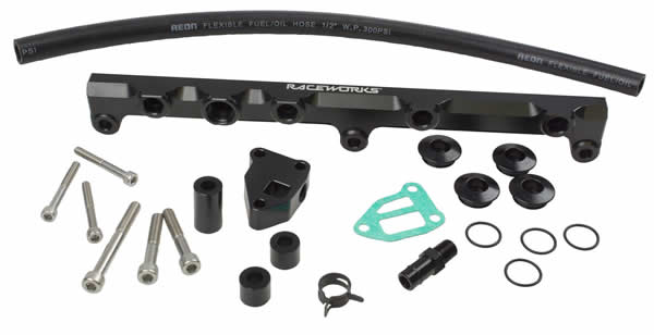 Raceworks S14/S15 SR20DET Alloy Fuel Rail Kit
