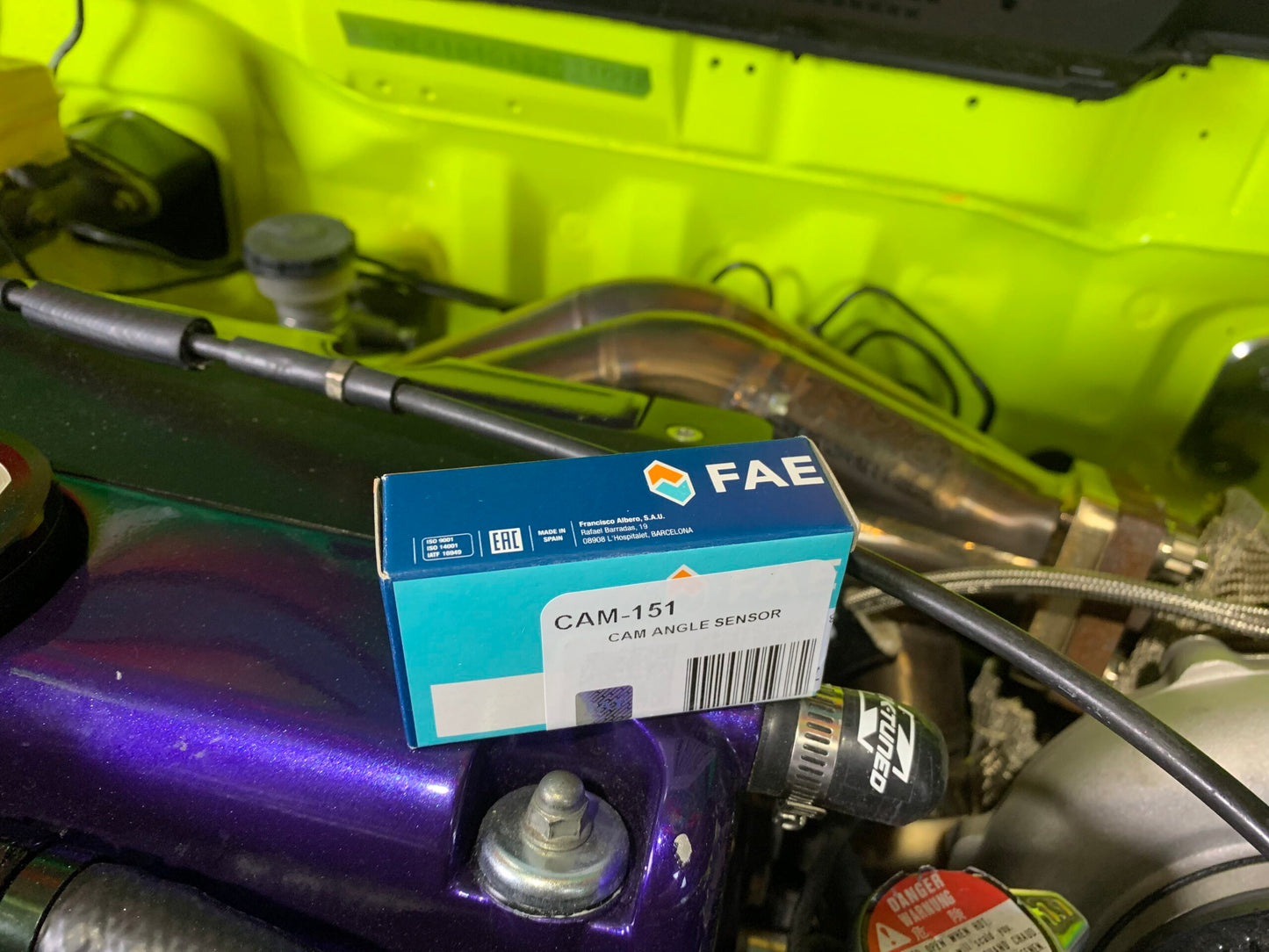 PAT CAM-151 - INTAKE CAM ANGLE SENSOR