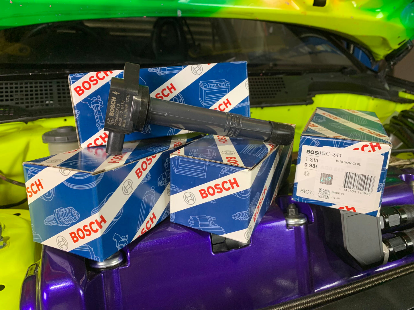 PREMIUM OEM QUALITY REPLACEMENT IGNITION COIL SET OF 4- K20/K24