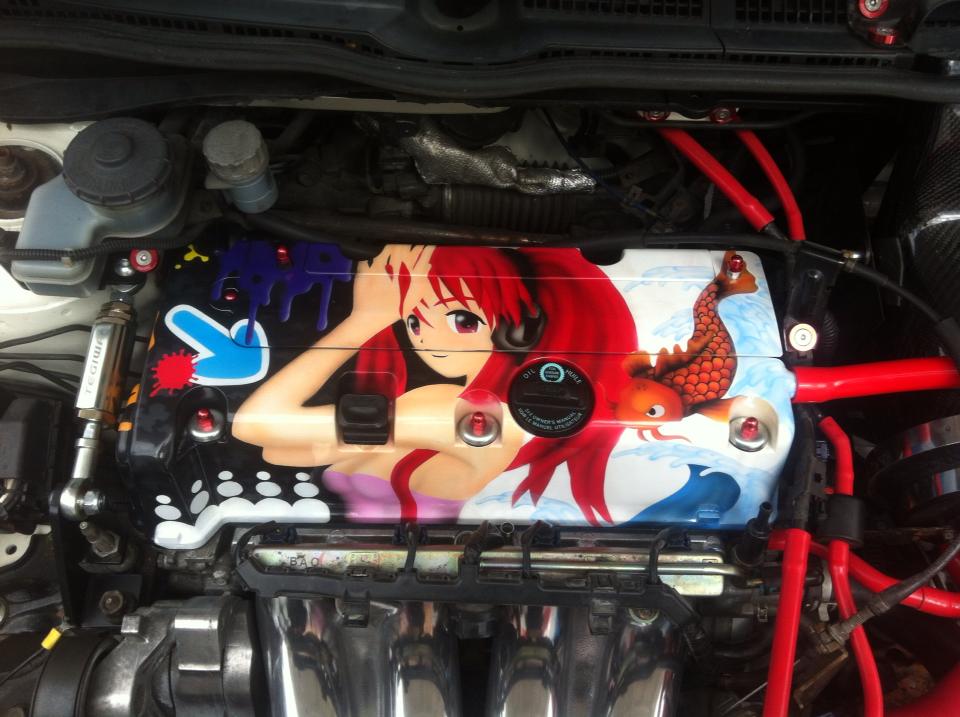 T7Design K20 / K24 Spark Plug Cover (Raw)