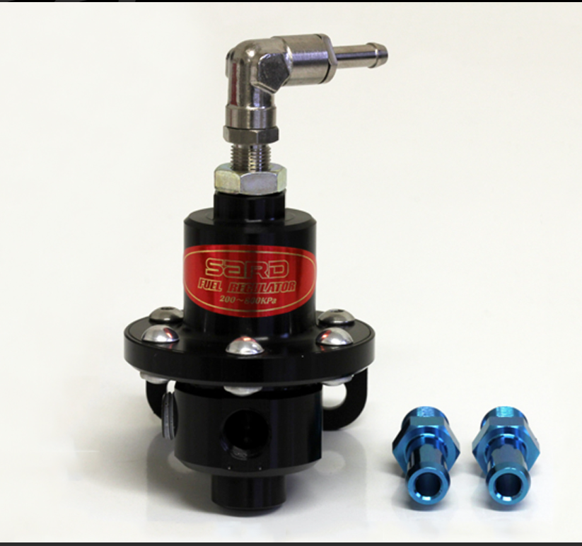 SARD Adjustable Fuel Pressure Regulator Rising Rate 1:1 Ratio