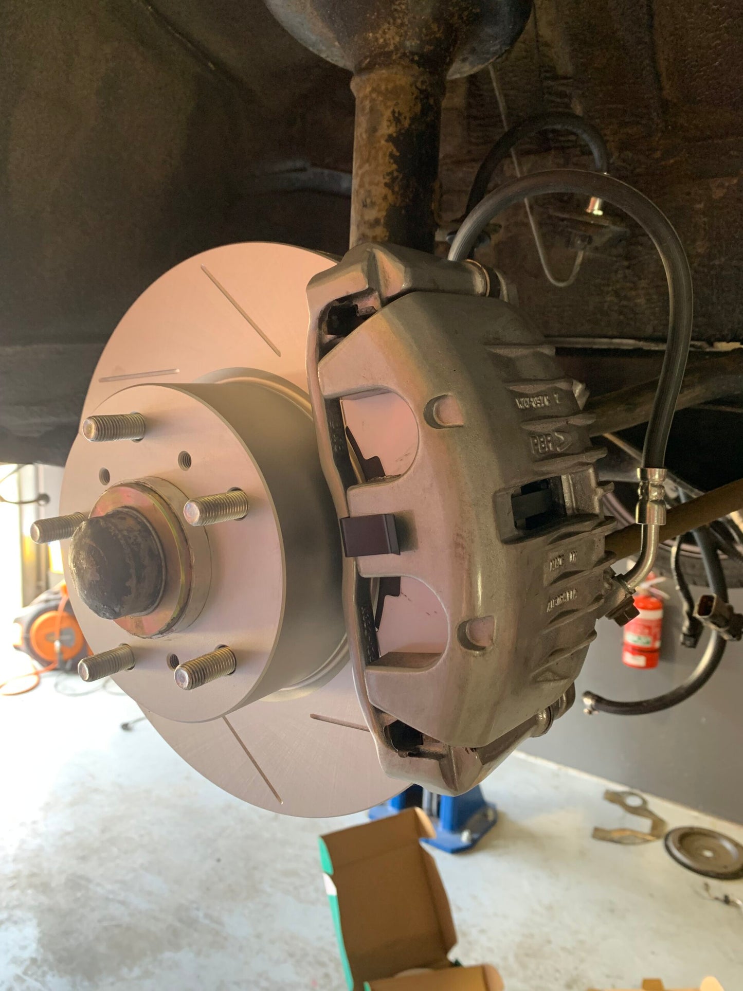VT-VZ 296mm Slotted Front Brake Rotors (PAIR)