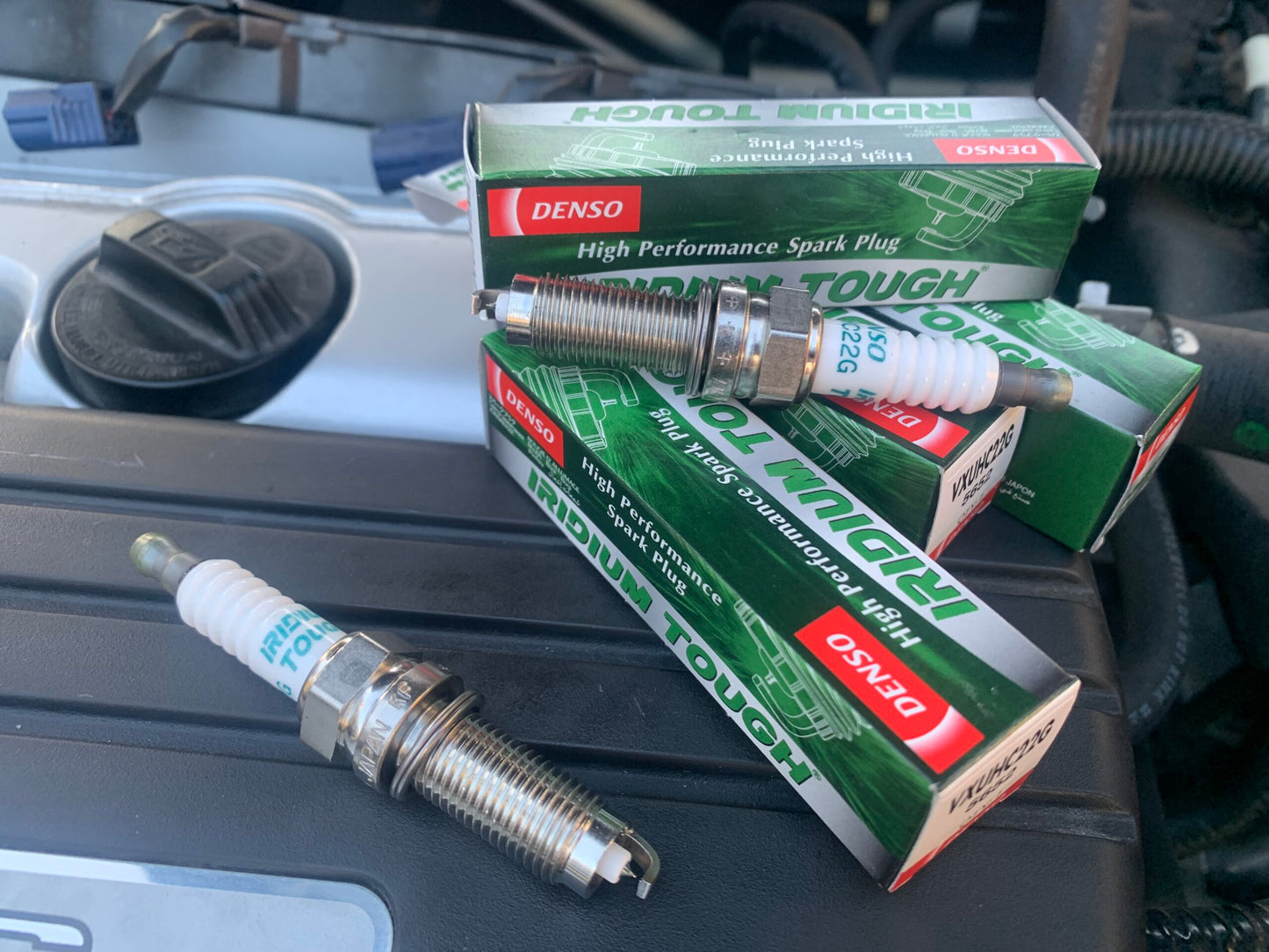 DENSO IK20TT IRIDIUM SPARK PLUGS x4 suits B Series K Series & L Series