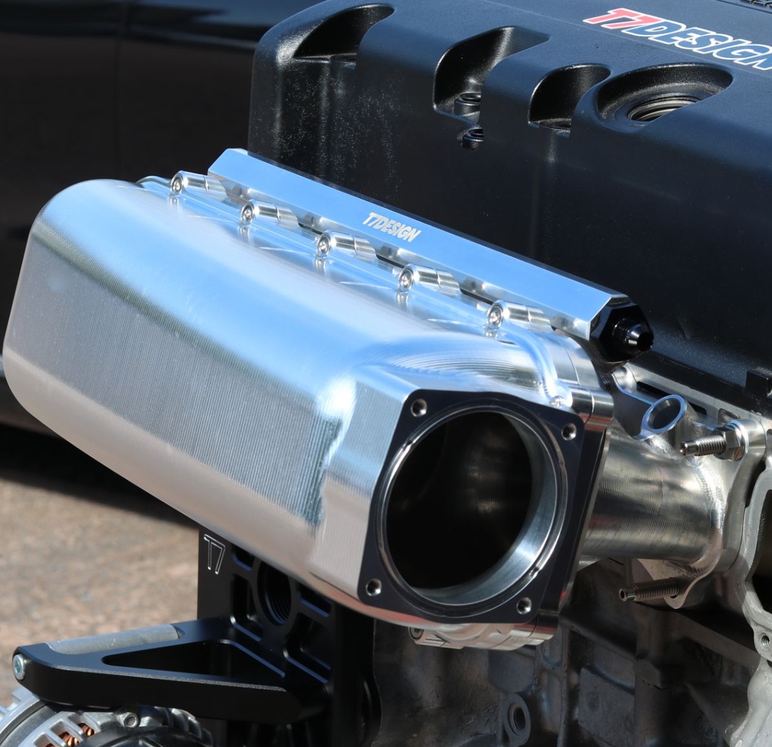 T7Design Billet Shorty Inlet Manifold - RWD - RAW