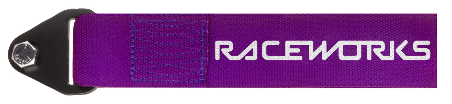 Purple Flexible Tow Strap