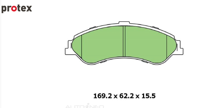 Ford AU2 / AU3 Ultra Plus Brake Pads