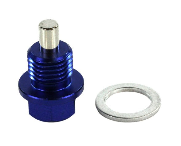 Exoracing Billet Aluminium Magnetic Sump Plug BLUE