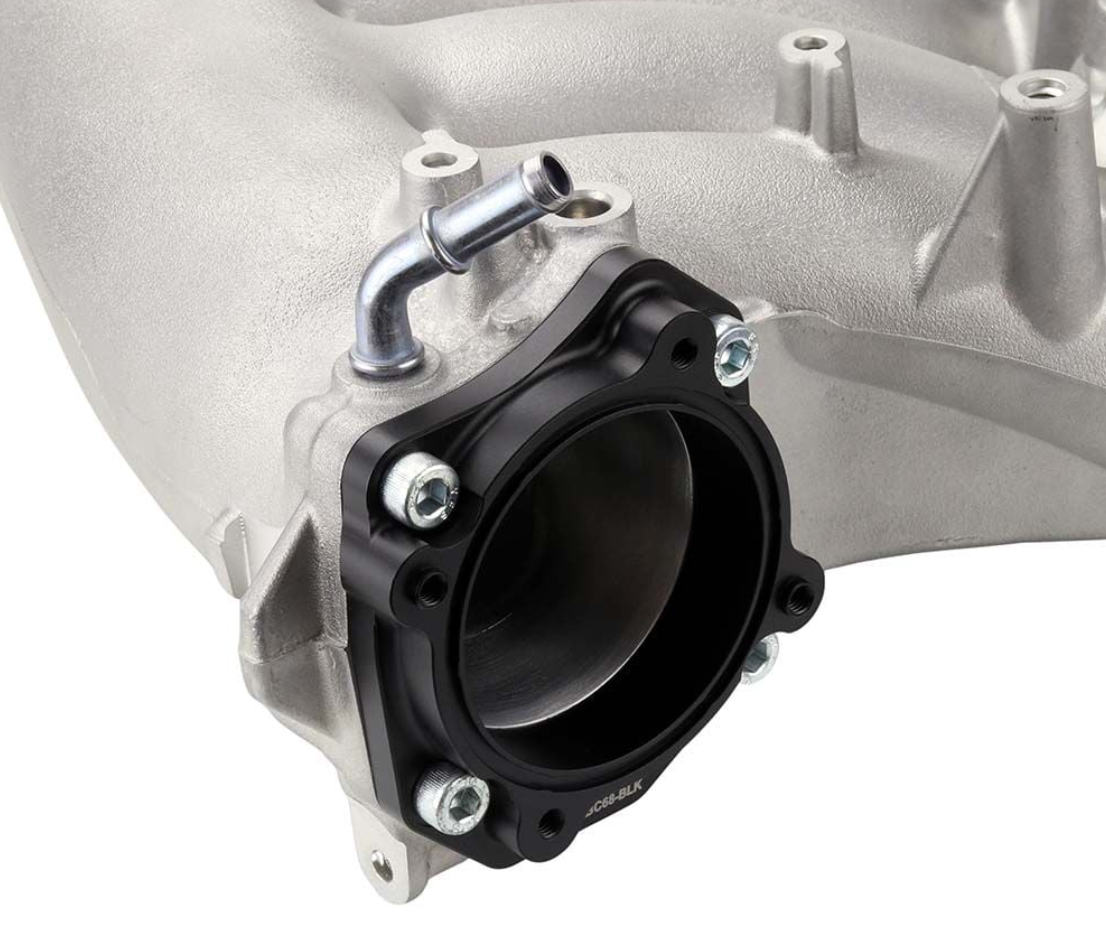 T7Design Bosch 68mm DBW Throttle to Honda RBC Adapter Plate Black