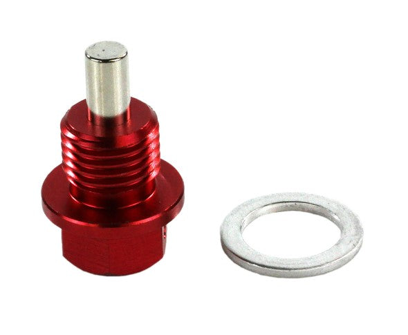 Exoracing Billet Aluminium Magnetic Sump Plug RED