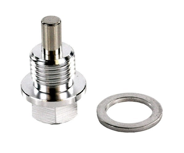 Exoracing Billet Aluminium Magnetic Sump Plug SILVER