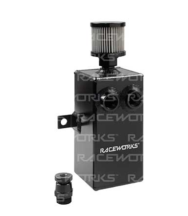Complete Oil Catch Can Complete Kit Universal Weld On Alloy Fittings