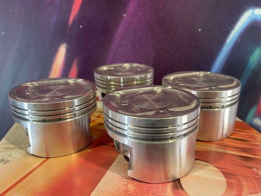 Endurotec 9.6:1 Standard Compression Pistons – Honda D16Y8 (76mm Bore / +1.0mm Oversize)