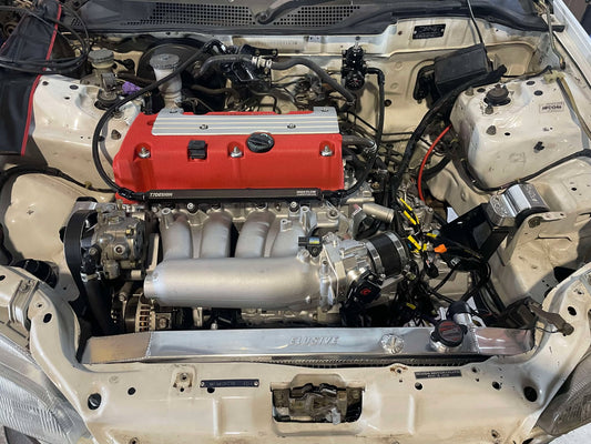 EG/EK & DC2 KSWAP -6 Braided PTFE Fuel Line and Fuel rail Kit