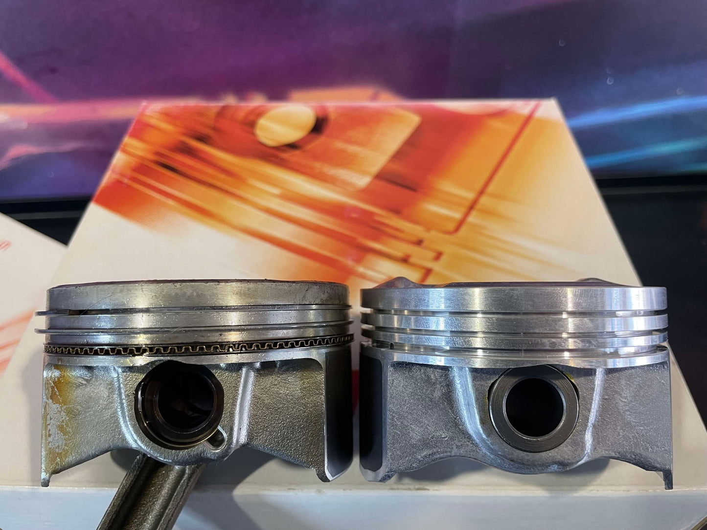 Endurotec OEM Replacement High Compression 11:1 Pistons – Honda K24A3 / K24Z3 (Standard Bore)