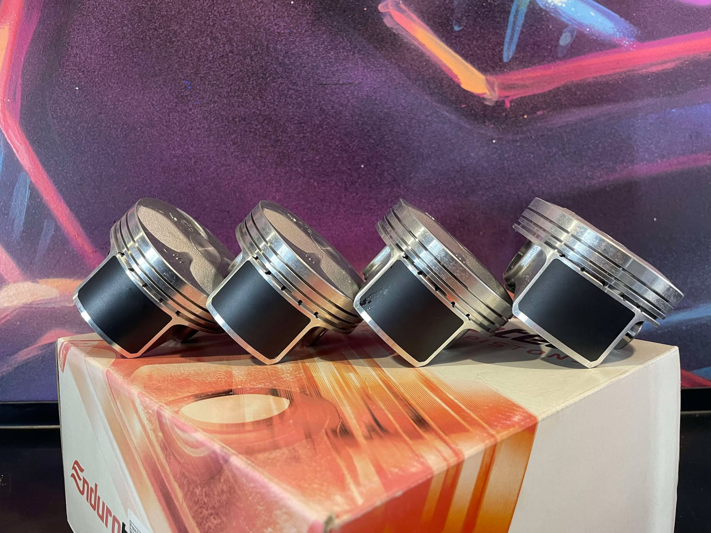 Endurotec 11:1 High Compression Pistons – Honda K20A2 (87mm Oversize)