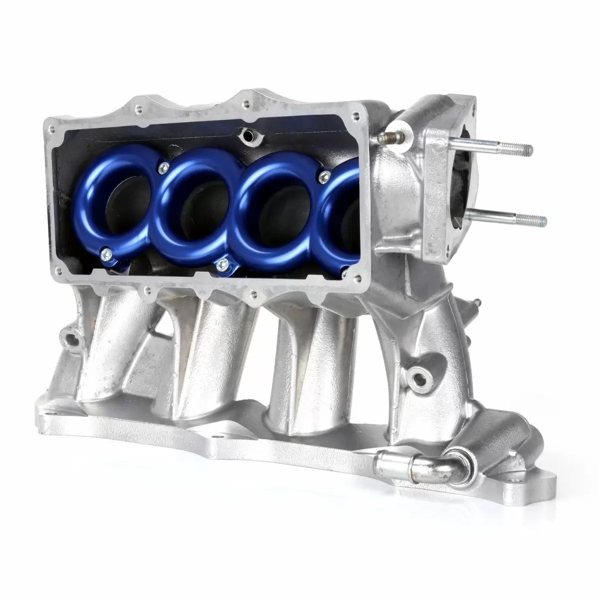 T7DESIGN Honda K20Z4 RSP Inlet Manifold Velocity Stack - Anodised Blue