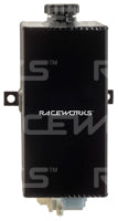 Black Aluminum Vertical Washer Bottle with Pump