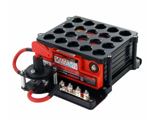 T7Design  Honda EP3/DC5 Odyssey PC680 Billet Battery Tray Kit - Black