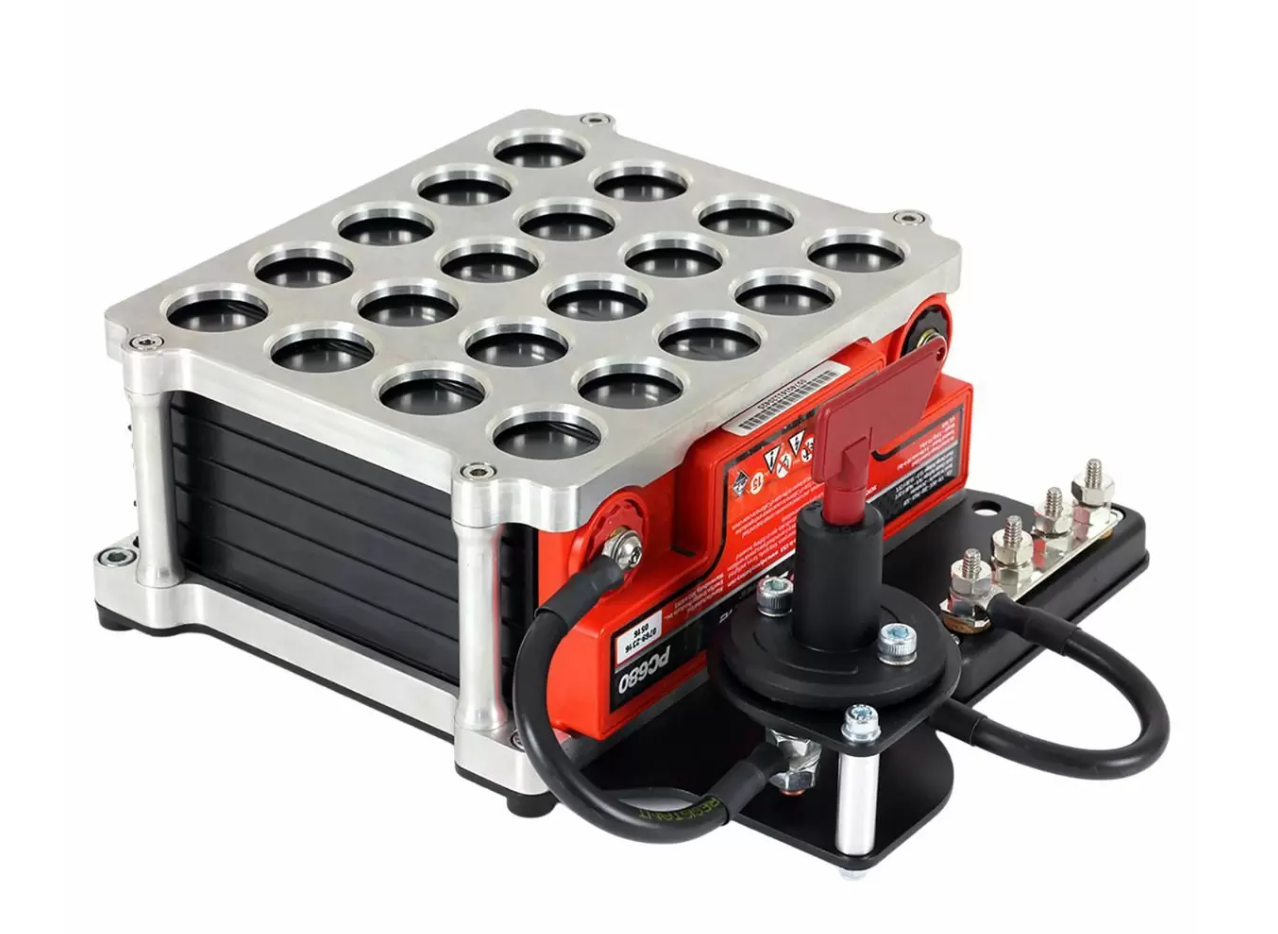 T7Design  Honda EP3/DC5 Odyssey PC680 Billet Battery Tray Kit -RAW BILLET