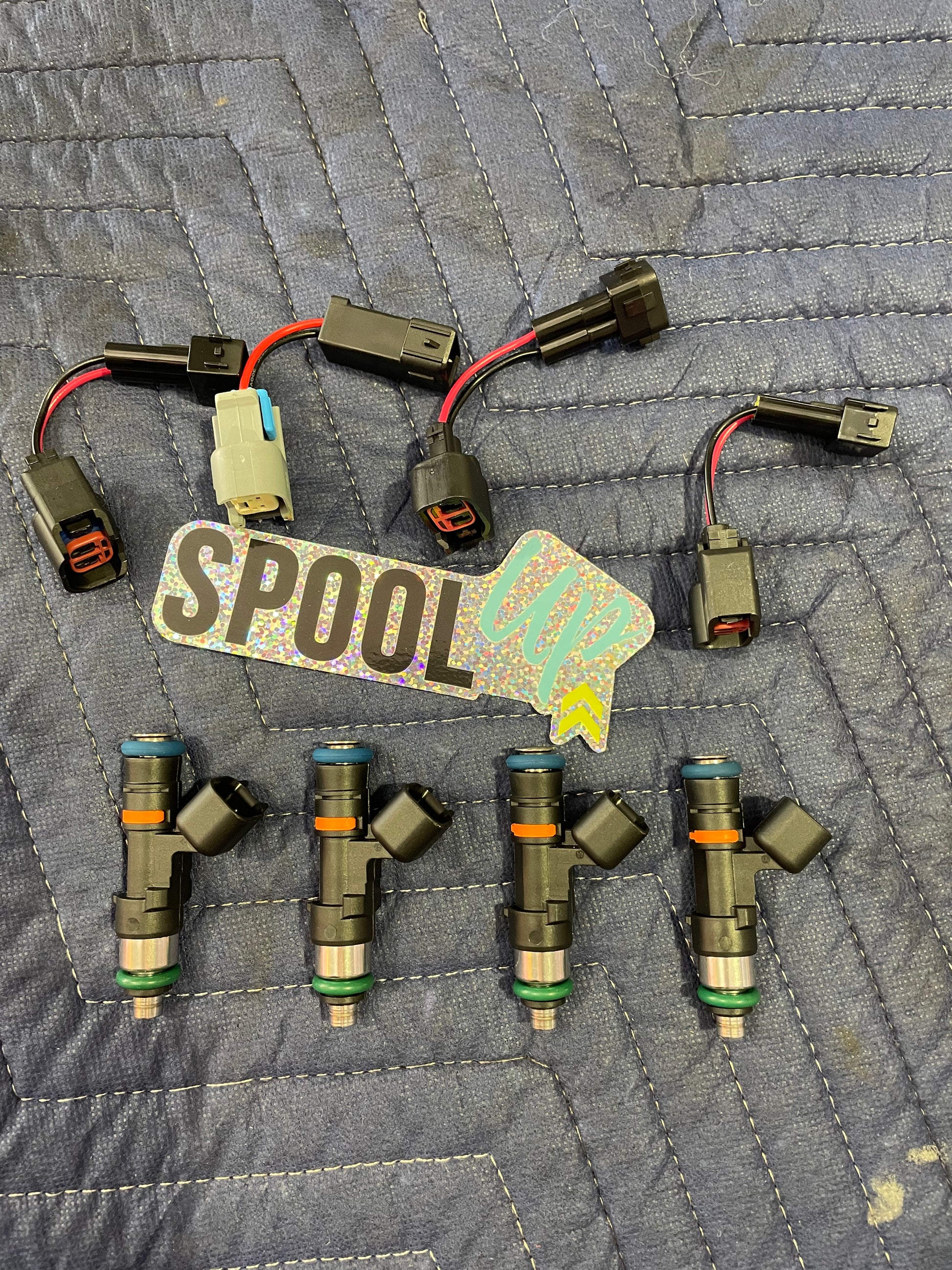 550cc Injectors BOSCH 550cc K Series Injector KIT (Set Of 4) Inc Plugs – Spool Up