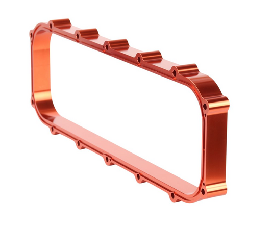 T7Design 1 Litre Volume Spacer for Shorty Inlet Manifold - ORANGE