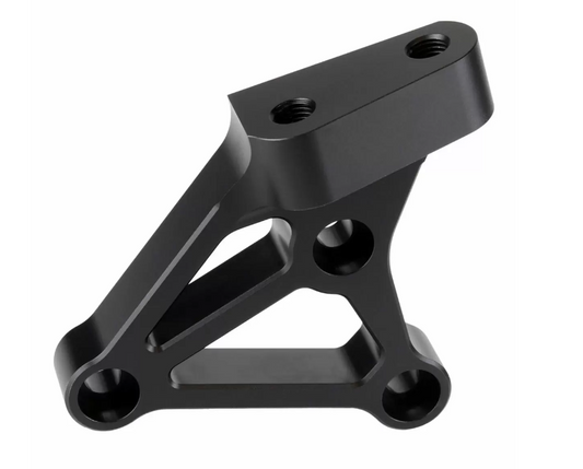 Honda K20 Front Post Mount Bracket - Black