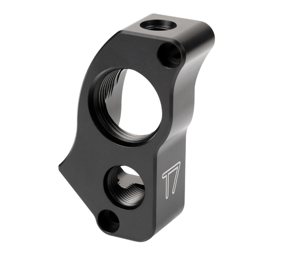 T7Design RWD K20 Water Neck Outlet (Black) - SUITS REAR WHEEL DRIVE