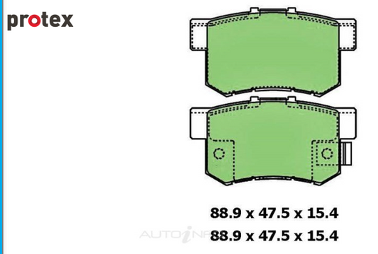 Protex CL9 Ultra Plus Rear Brake Pads